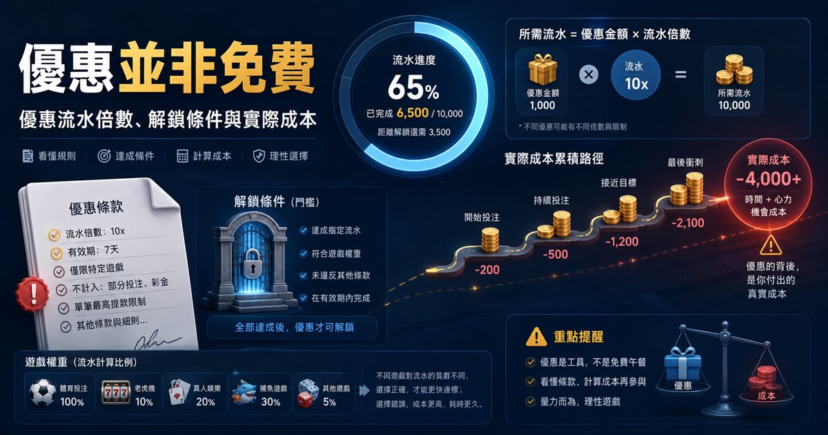 流水進度環與條款文件並列，解鎖門檻沿著累積成本路徑分出遊戲權重分支
